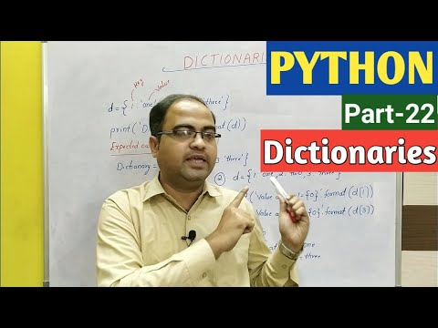 Python Part 22 Dictionaries