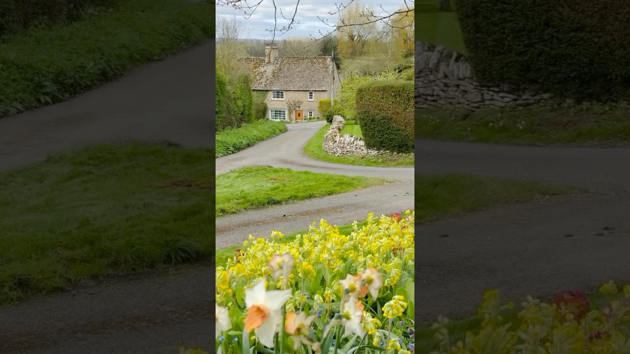 Spring in the English countryside🌿🌼 #englishcountryside #cottagegarden #simpleliving #dream #uk