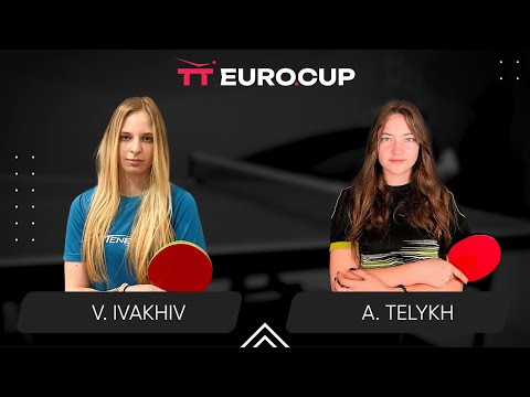 18:00 Valeriia Ivakhiv - Anastasiia Telykh 30.11.2023 TT Euro.Cup Women Ukraine Master. Table 3