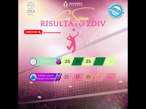 Seconda divisione Femminile Girone B Fipav Etruria