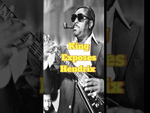 Albert King reveals Hendrix’s Blues truth 🫣🎸😵 #jimihendrix #bluesmusic #bbking #albertking