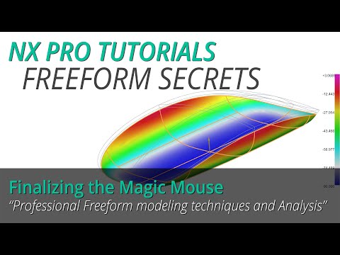 Siemens NX Freeform Pro Tutorial - using through curve mesh in different manners to create Class A