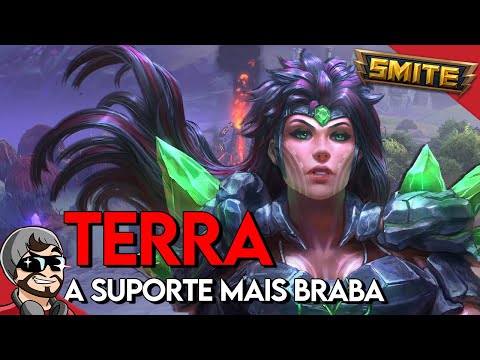 A SUPORTE MAIS BRABA DO JOGO! TERRA SUPORTE - Ranked Conquista - ⚡ Smite BR