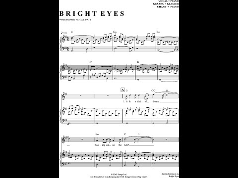 Noten bei notendownload - Bright Eyes (Art Garfunkel)
