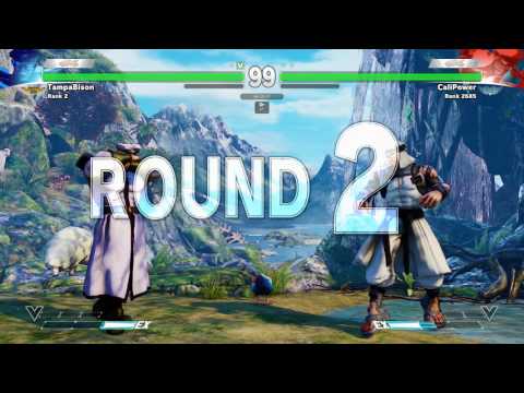 SFV~ M.Bison (TampaBison) vs  Rashid (CaliPower)  HD 10