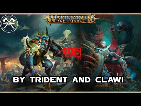 SERAPHON VS IDONETH! Age of Sigmar Battle Report. Scale on scale action!