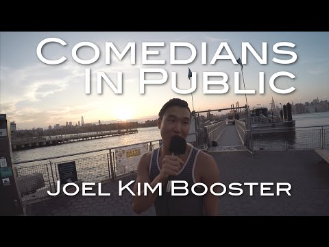 Comedians In Public - Joel Kim Booster at Williamsburg Pier