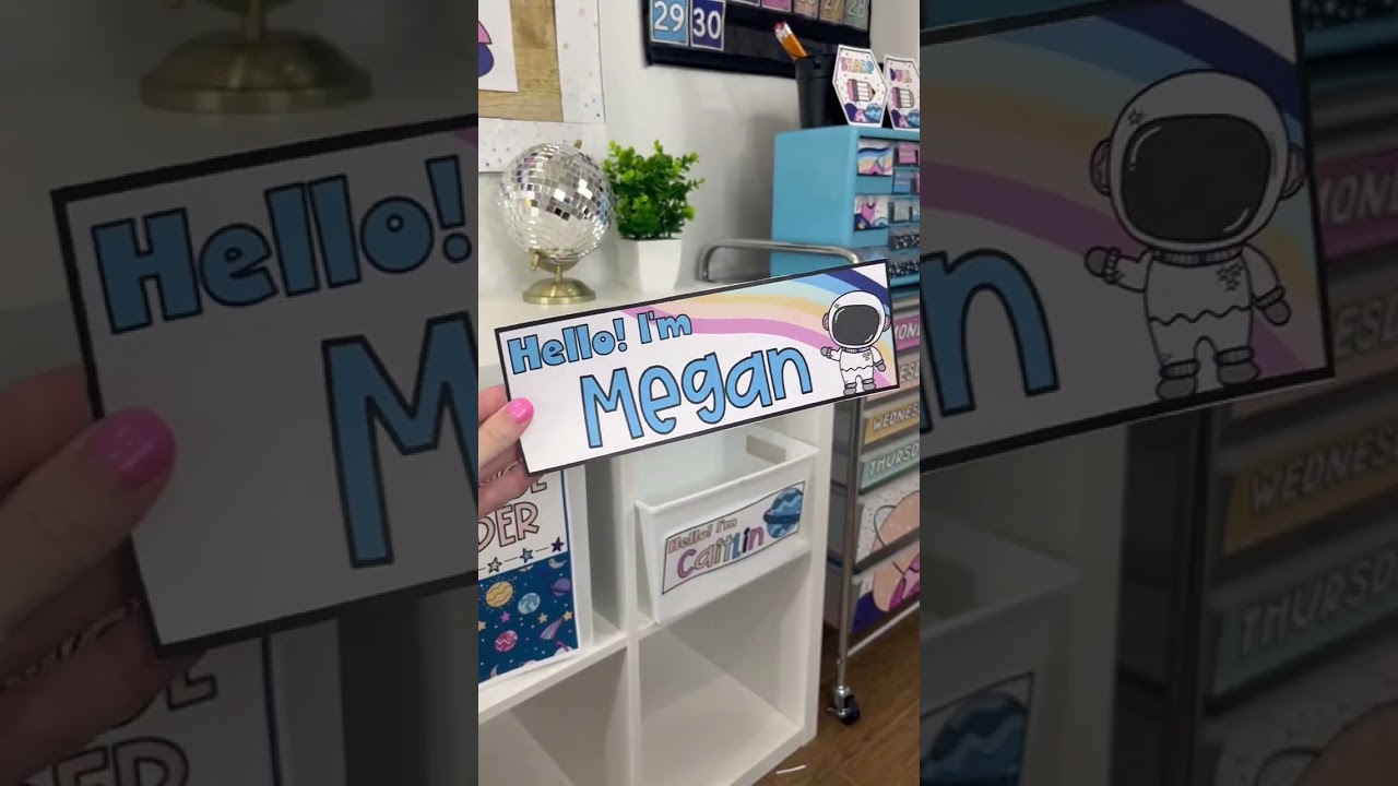 Space Classroom Decor