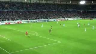 preview picture of video 'Markus Rosenberg 3-0, Malmö FF-Salzburg CL play-off'