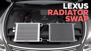 Lexus LS430 Radiator Replacement (2004–2006) | Coolant Leak Fix DIY