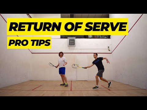 Mastering The Return Of Serve in Squash: Tips & Drills