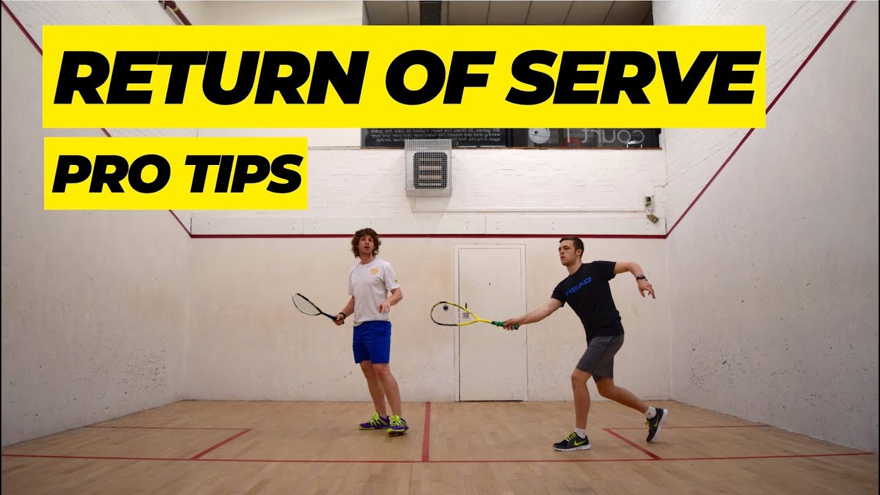 Mastering The Return Of Serve in Squash: Tips & Drills