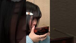 わんこそばに挑戦！ #岩手 #わんこそばチャレンジ #盛岡 #岩手グルメ #かききまなみ