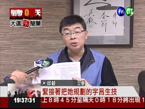 邱毅爆料:小英藉國發基金自肥