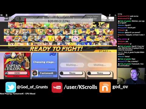 Grunt Group Challenge Winners: FantomenK (Shiek) vs GodofGrunts (Capt Falcon)