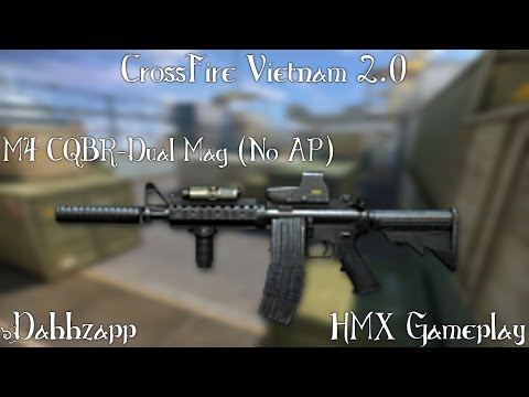 CrossFire VN 2.0: M4 CQBR-Dual Mag (No AP) [HMX Gameplay]☻