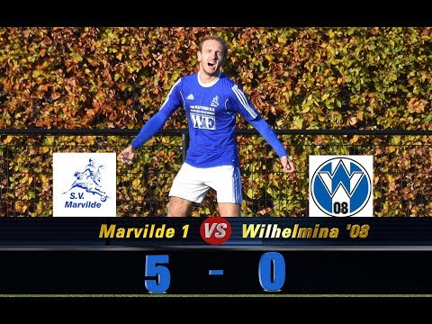 Wedstrijdverslag Marvilde 1 - Wilhelmina '08 1