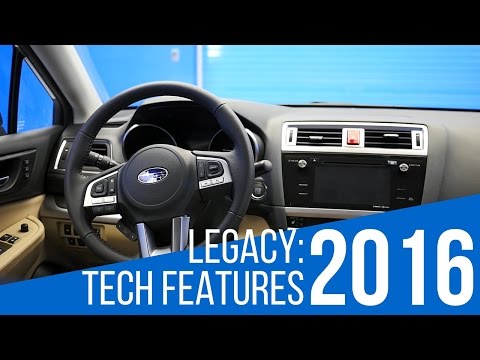 2016 Subaru Legacy: Tech Features