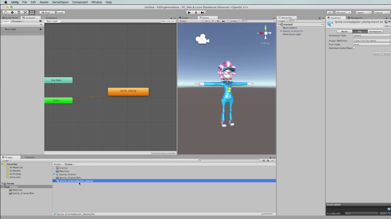 Edit mocap animations? - Questions & Answers - Unity Discussions