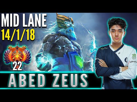 EG.Abed  [ Zeus ]  Mid Lane Pro Gameplay - Patch 7.31d - Dota 2 Full Game