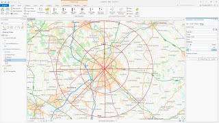 ArcGIS Pro - Creating Concentric Rings and Viewing Result in Google Maps