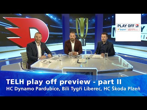 Tipsport extraliga play off preview part II - Pardubice, Liberec, Plzeň