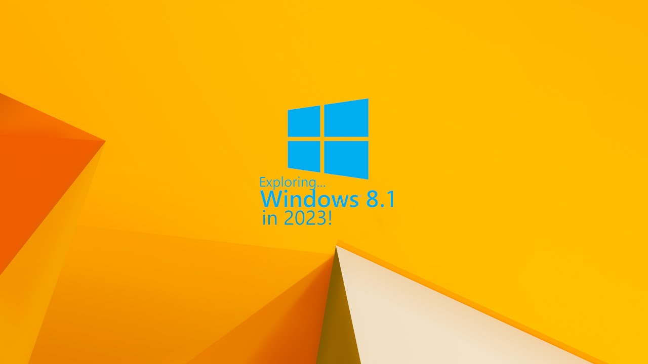 Exploring Windows 8.1 in 2023!