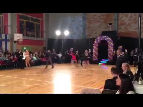 Artūrs Freimanis & Žaklīna Sola LA čepionāts 2014 samba