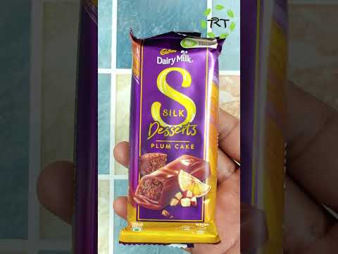 Cadbury Plum Cake Chocolate Bar | Cadbury Dairy Milk Silk Desserts