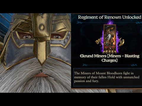 Why Ekrund Dwarf Miners Units are Part of Belegar DLC