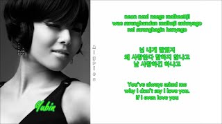 Wonder Girls (원더걸스 ) - Saying I Love You (Rom-Han-Eng Lyrics) Color &amp; Picture Coded