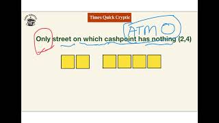 Solving Times Quick Cryptic Crossword