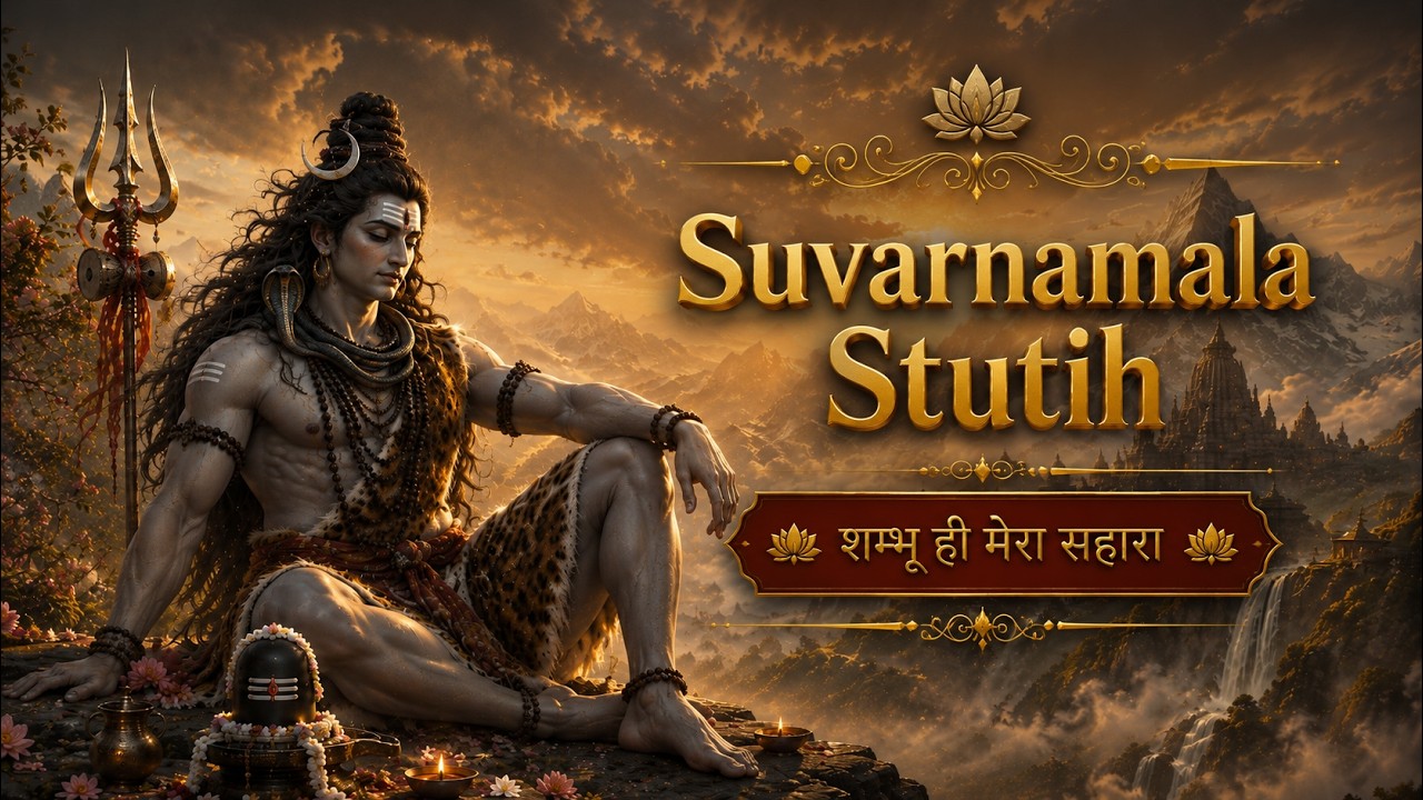 Surrender Every Worry at Shiva’s Feet | Suvarnamala Stutih | Lord Shiva
