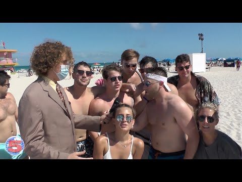 The 'All Gas No Brakes' Guy Interviews Miami Spring Breakers And Things Get A Little Uncomfortable
