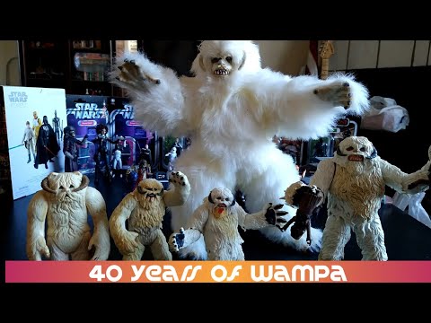 40 years of Wampa: 1980 to 2020 comparison of the Star Wars Snowman