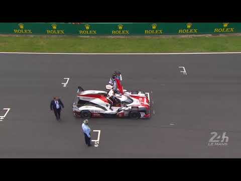 2018 24 Hours of Le Mans - Lap of honor for the winners
