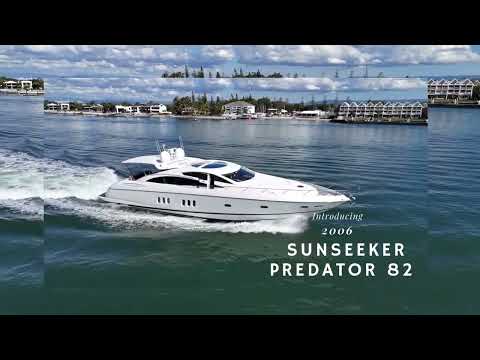 2006 Sunseeker 82 Predator