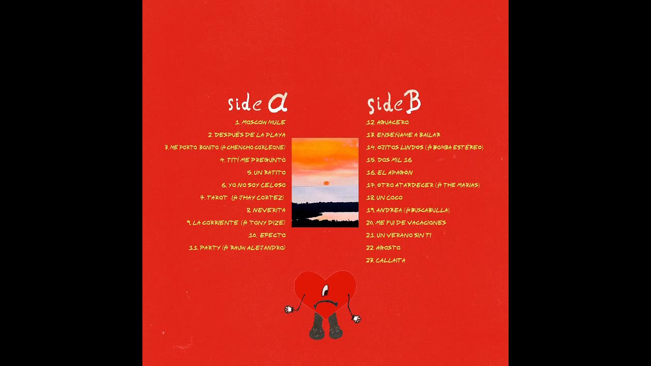 VERANO SIN TI. bad bunny álbum completo alta calidad (320). ¡¡GRATIS!!