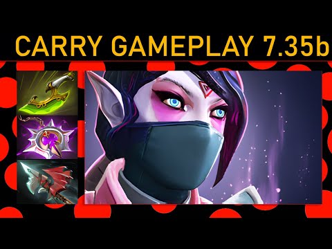 ⭐Templar Assassin 15+ Kills! Carry Gameplay 7.35b - Dota 2 Top MMR