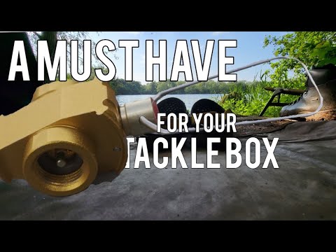 Part of a video titled Gas transfer valve for small butane camping gas canisters. - YouTube