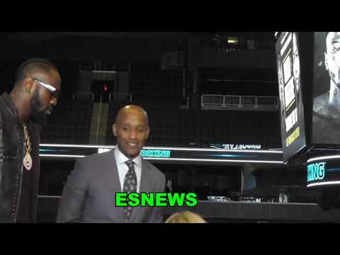 Deontay Wilder To Dominic Breazeale I'll Be Dressed In All Black For A Reason