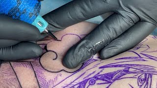 Naruto anime Tattoo | Time lapse