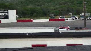 Gary Wade Smacks Wall in Pack The Track 100