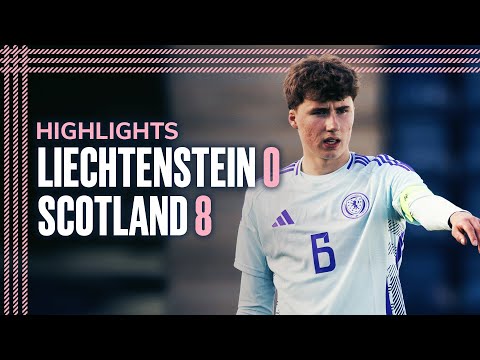 Liechtenstein 0-8 Scotland | UEFA U-17 EURO Qualification Highlights | Scotland National Team
