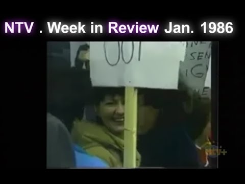 NTV. NL. Week in Review . January 26 1986 . St. John's NL.