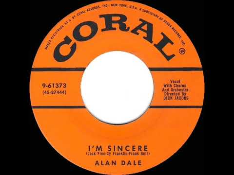 1955 HITS ARCHIVE: I’m Sincere - Alan Dale