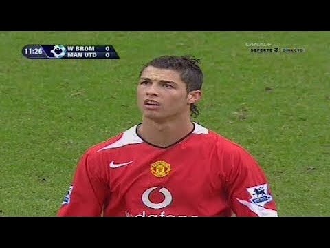 Cristiano Ronaldo Vs West Bromwich Albion Away (18/03/2006)
