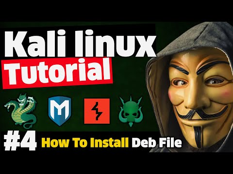 Kali Linux Tutorial How To Install Deb File in kali Linux | 2023