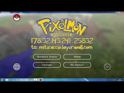 Come Entrare Sul Server Della Pixelmon Solo Premium #TUTORIAL ITA