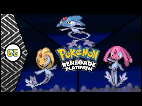 Pokemon Renegade Platinum [Part 65] - AZELF, UXIE, MESPRIT!